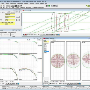WinLens 3D software screenshot Software Package WinLens 3D