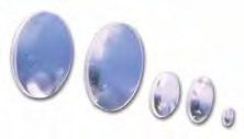 Plano-convex lens, Fused silica, Ø 31.5 mm, f = 300 mm, RAGV