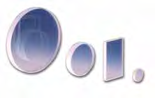 Optical Window; Fused Silica; D=22.4×31.5 oval; L/10
